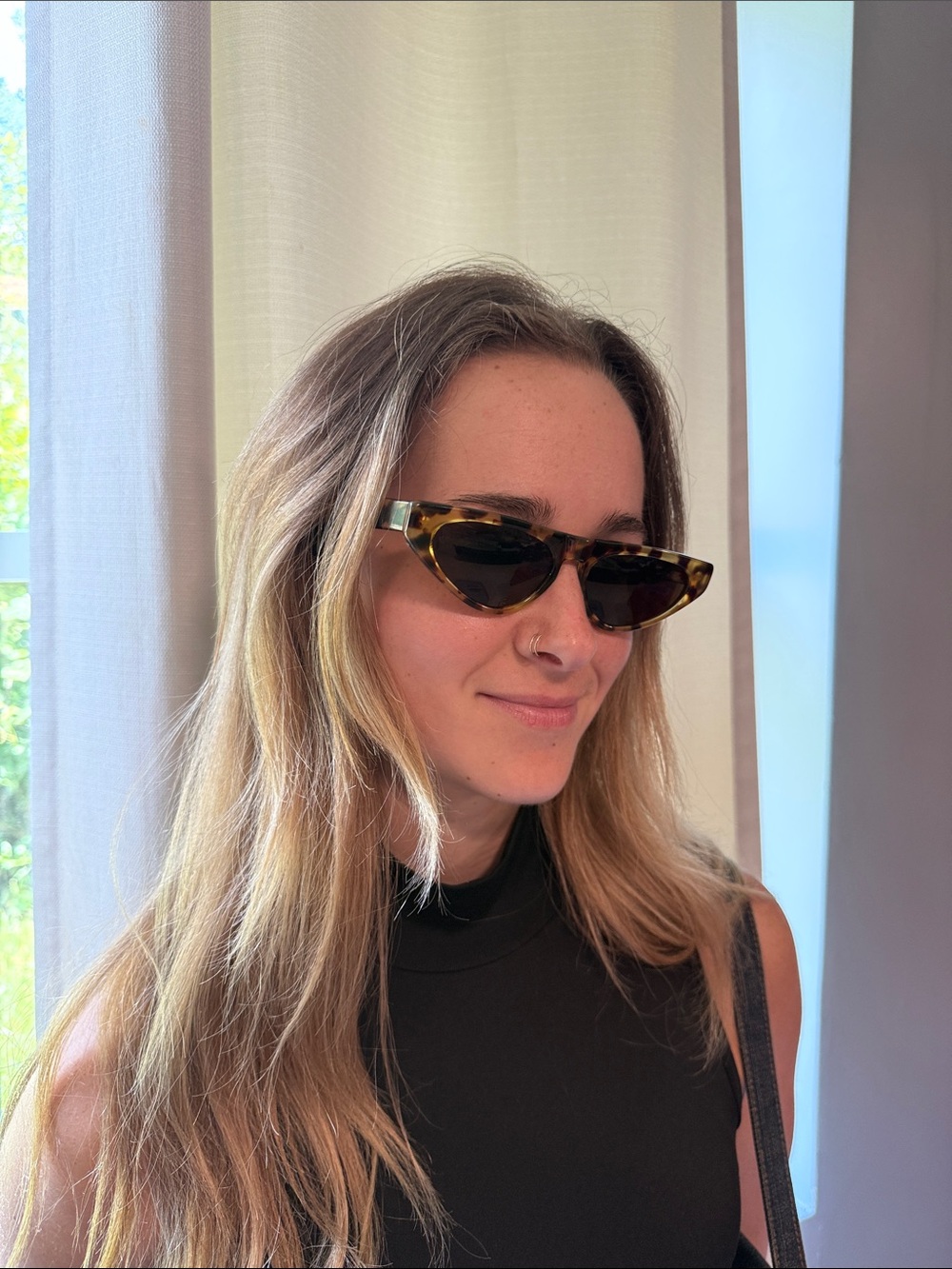 🔥RARE FIND Vintage Fiorucci Italian Designer Sunglasses Tortoiseshell 90s